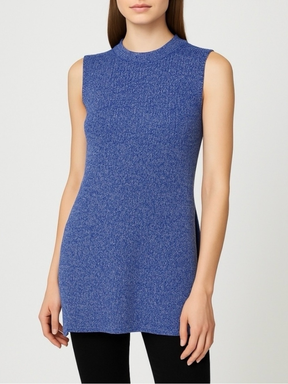 Wilfred Palmier sweater vest with side slit